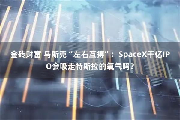 金砖财富 马斯克“左右互搏”：SpaceX千亿IPO会吸走特斯拉的氧气吗？